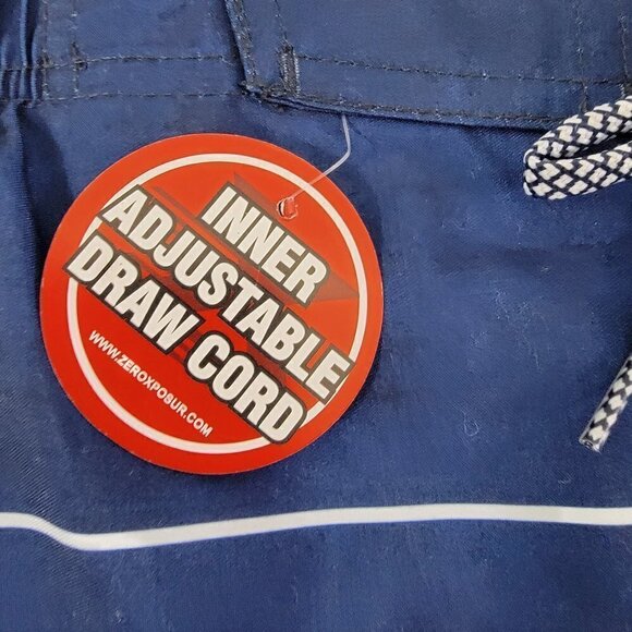 ZEROXPOSUR Drawstring Board Shorts Swim Trunks - Picture 4 of 13